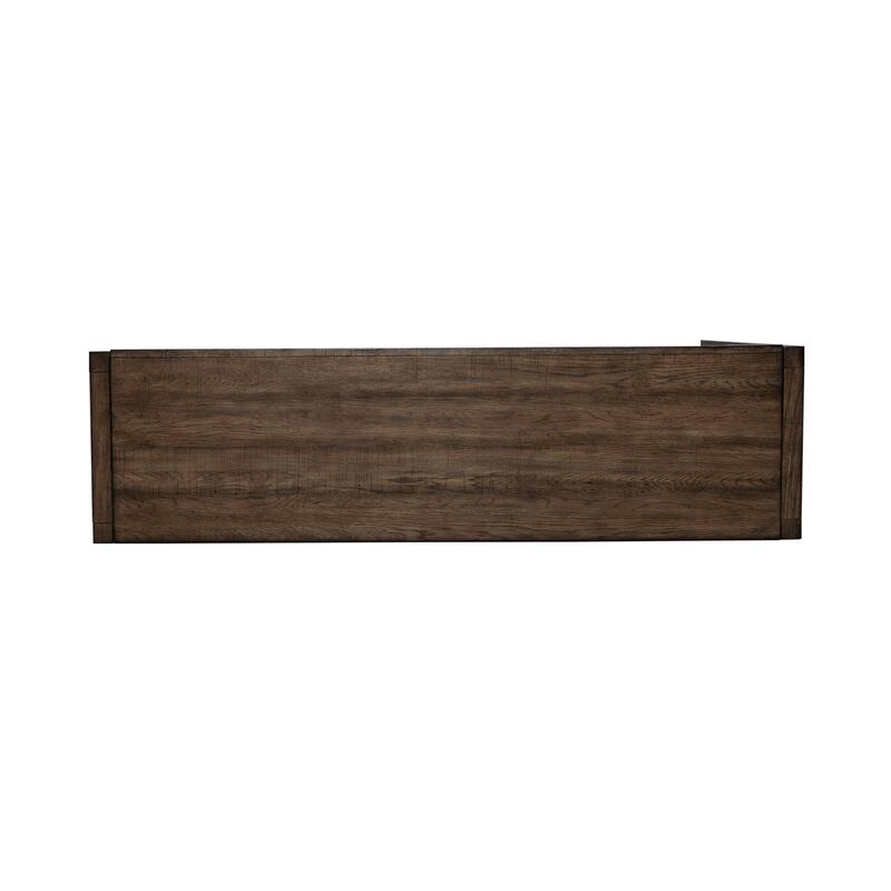 Lennox Weathered Chestnut Console Bar Table
