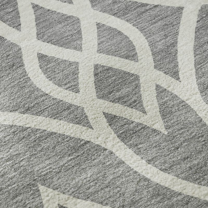 Premium Washable Super Soft Transitional Scroll Mayfield Rug