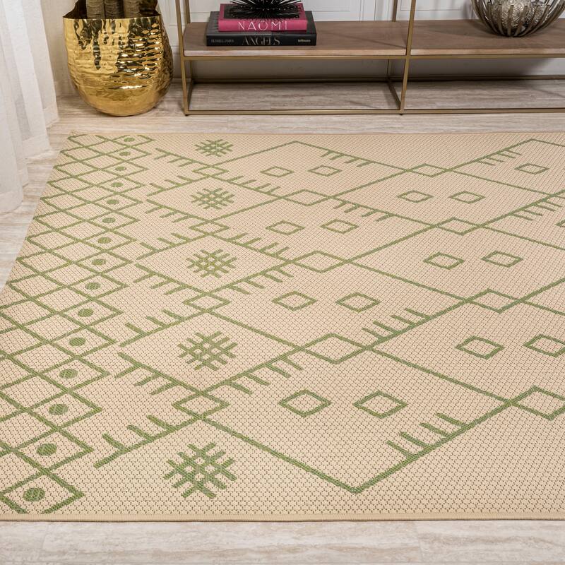 JONATHAN Y Zolak Moroccan Indoor/Outdoor Area Rug