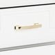 preview thumbnail 8 of 23, SAFAVIEH Raina Three Drawer Greek Key Night Stand