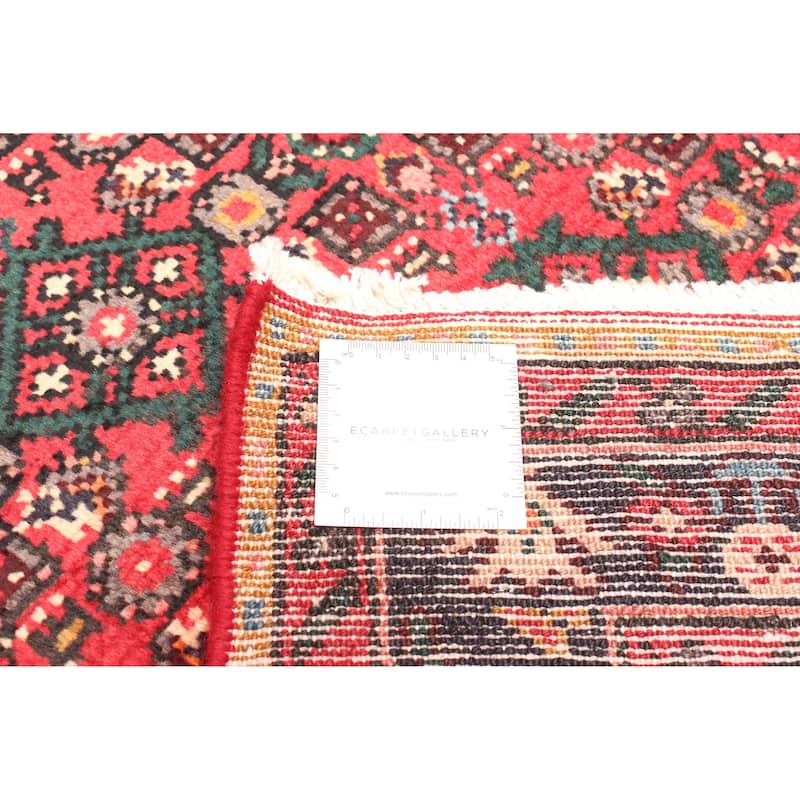 ECARPETGALLERY Hand-knotted Andelz Red Wool Rug - 2'9 x 9'10