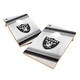 preview thumbnail 1 of 3, Las Vegas Raiders NFL 2x4 Tailgate Cornhole Boards Include Carrying Case