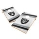 preview thumbnail 1 of 3, Las Vegas Raiders NFL Regulation 2x4 Cornhole Set