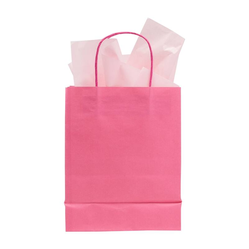 Blue Panda 160 Sheets Assorted Pink Tissue Paper Bulk for Gift Wrapping Bags, 15 x 20 Inch