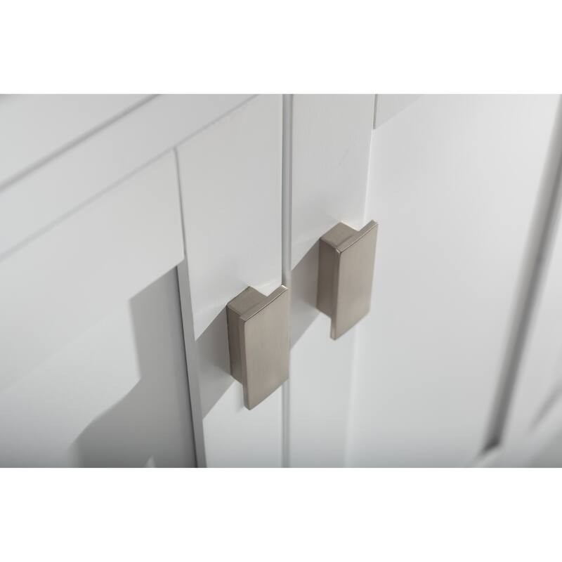 Valentino 84" Double Vanity in White