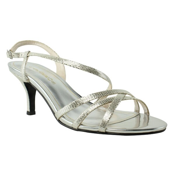 Shop Caparros Womens Theresa Silver Sandals Size 9 - Free Shipping On ...