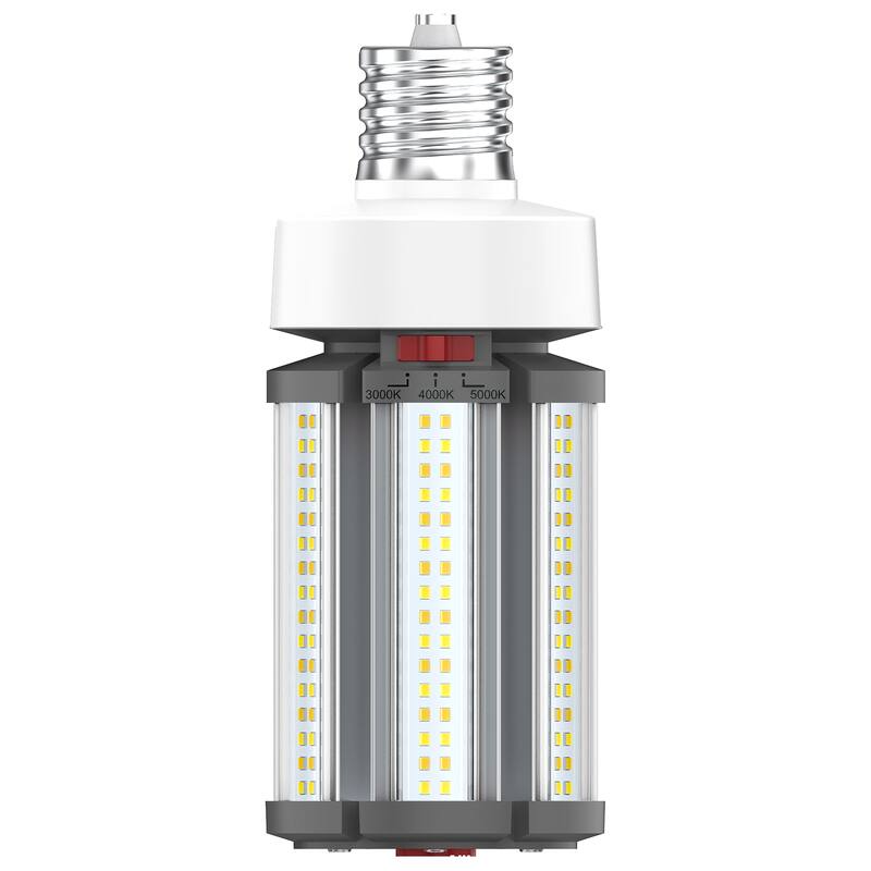 36/27/18 Wattage Selectable LED HID Replacement CCT Selectable Extended Mogul base 100-277 V - White