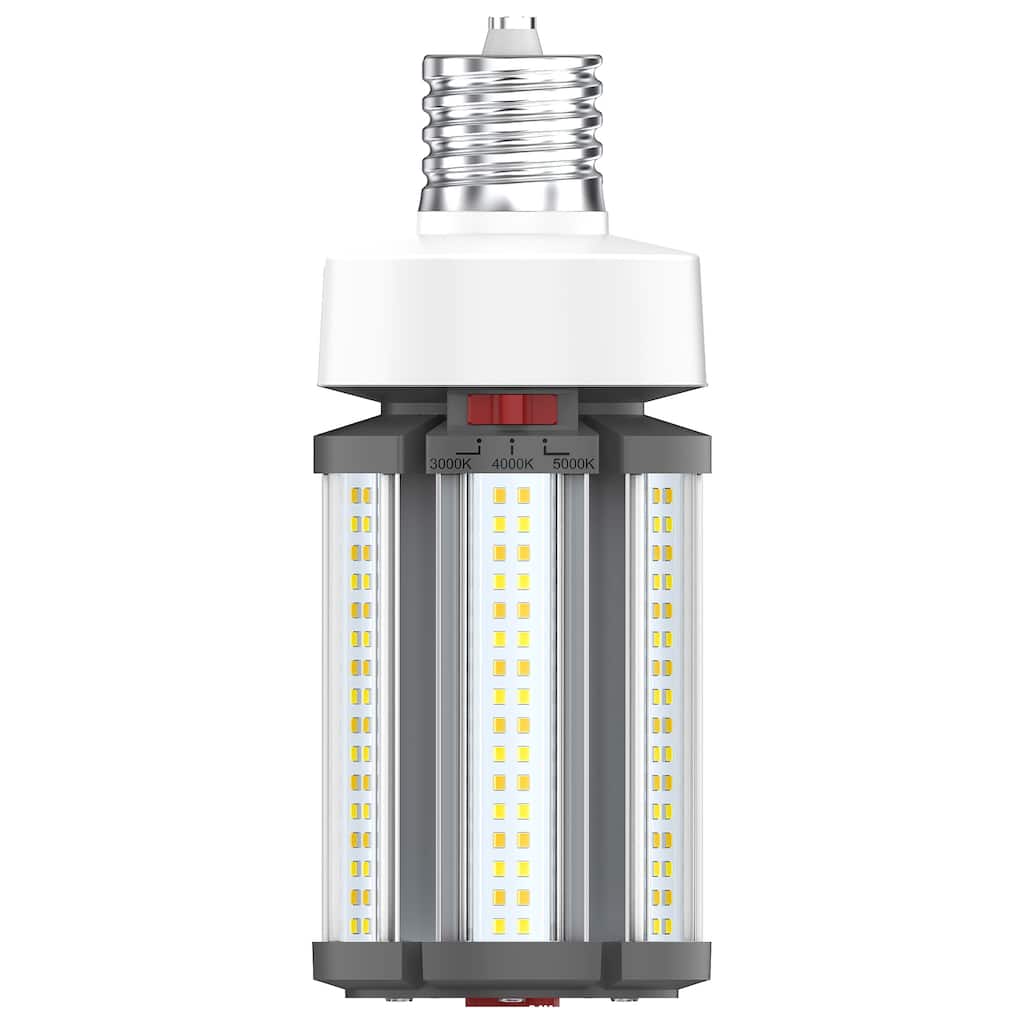 36/27/18 Wattage Selectable LED HID Replacement CCT Selectable Extended Mogul base 100-277 V - White