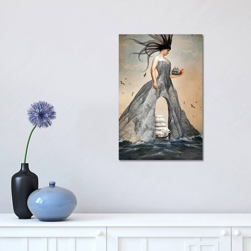 iCanvas "King Of Cups" by Catrin Welz-Stein Canvas Print - 18x12x1.5
