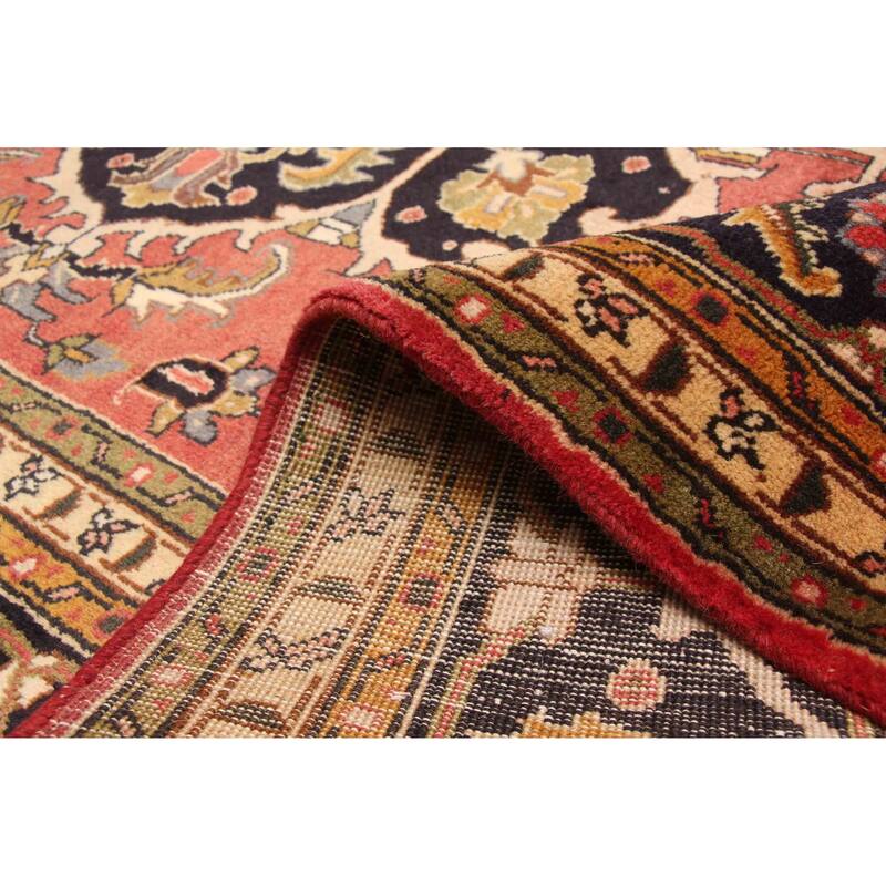 ECARPETGALLERY Hand-knotted Sarabi Red Wool Rug - 6'7 x 9'6
