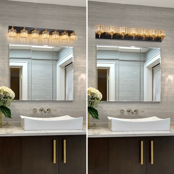 Mid century modern bathroom light on sale