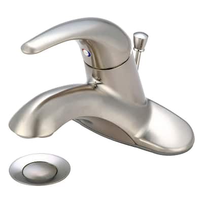 Pioneer Faucets Legacy 1.2 GPM Centerset Bathroom Faucet with Single