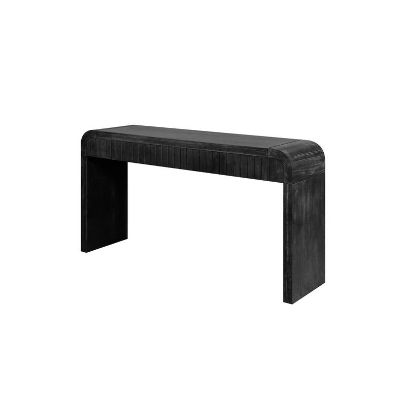 59'' Vintage Crafted Entryway Table,Two Hidden Handle Drawers,Farmhouse Console Table ,for Entrance & Dinning Room