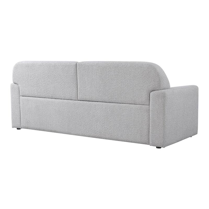 Serta Whitmore Convertible Sofa in Boucle Fabric