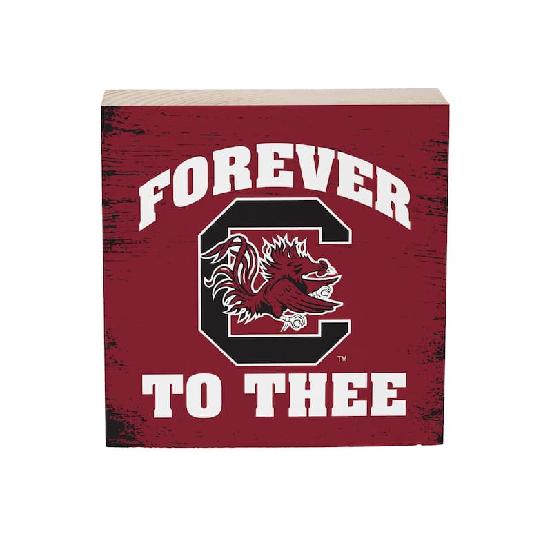 University of South Carolina Wooden Tabletop Mantel Shelf Sign
