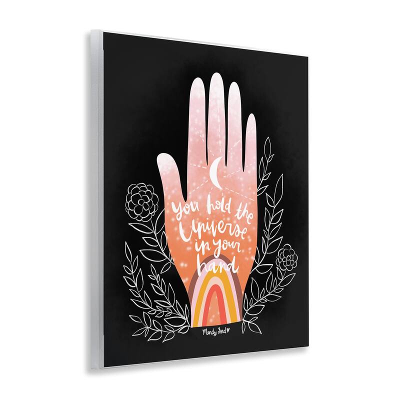 Stupell Universe In Your Hand Wall Plaque Art Design By Mandy Ford Art + Illustration