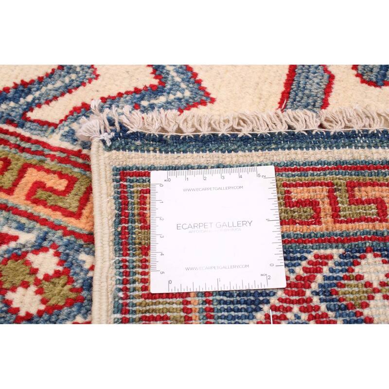 ECARPETGALLERY Hand-knotted Finest Ghazni Cream Wool Rug - 6'6 x 10'0