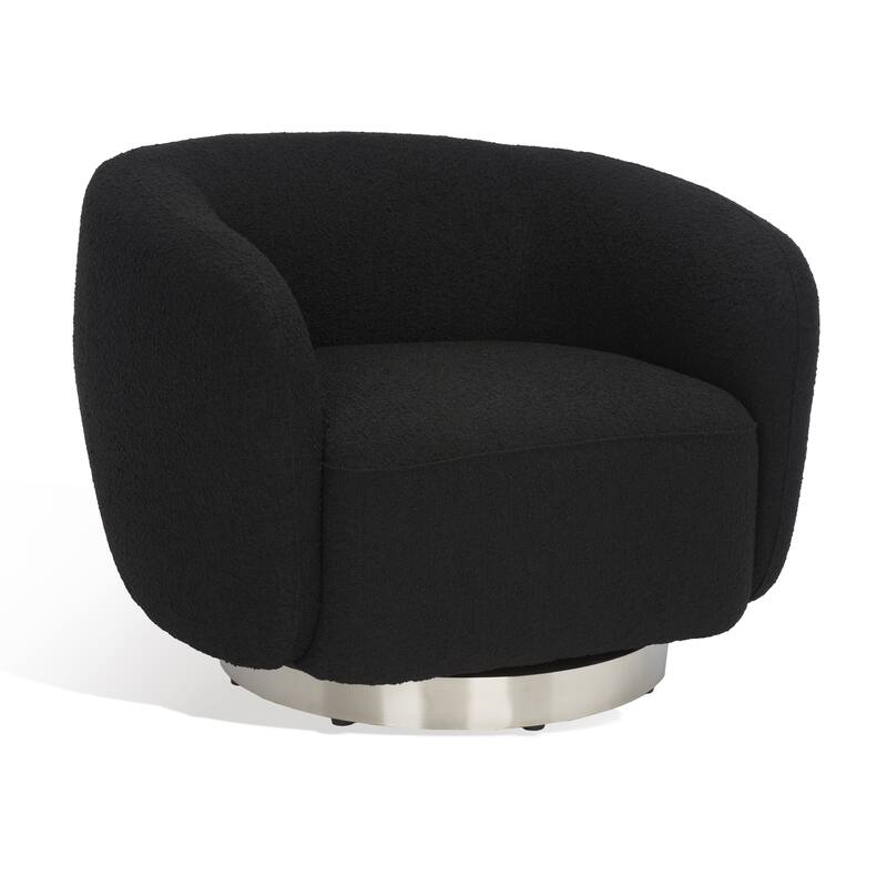 SAFAVIEH Home Bernard Swivel Accent Chair - 38"W x 34"D x 29"H
