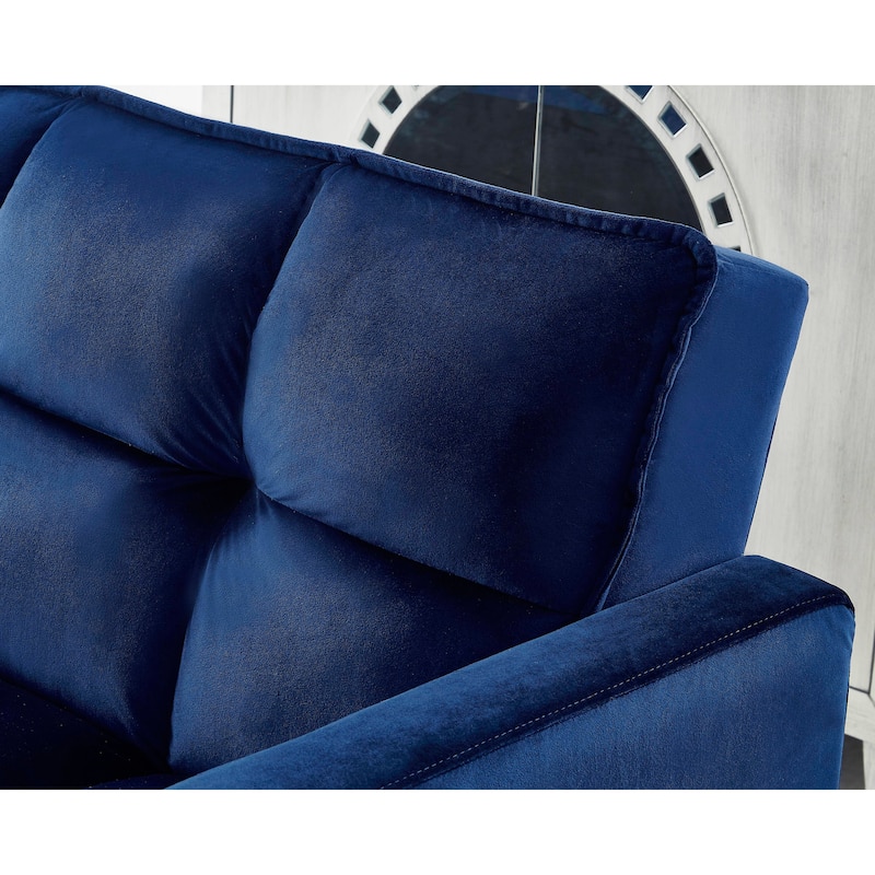Comfortable Velvet Sleeper Sofa Bed by Legend Furniture