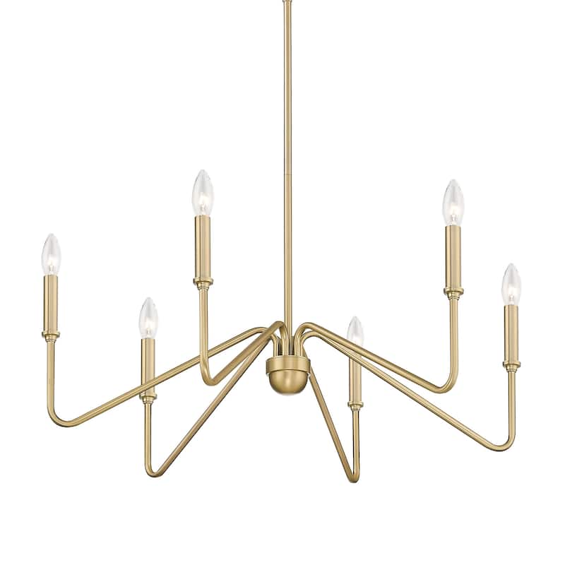 Kennedy 29.75" Wide 6-Light Chandelier