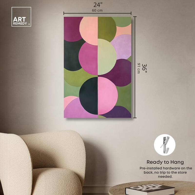 Purpurea I Canvas by Art Remedy, Gallery Wrapped