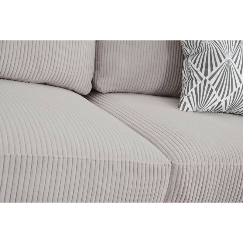 Corduroy Flexible Combination Sectional Sofa Couch