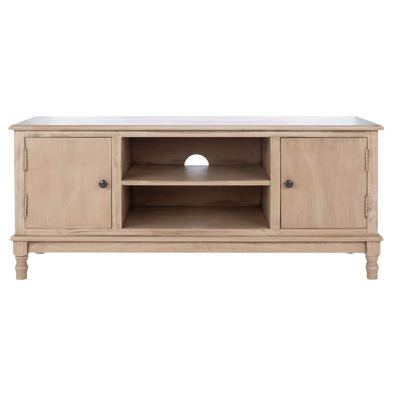 SAFAVIEH Ozark 2-Door 1-Shelf TV Media Stand - 47.3" W x 15.8" L x 20" H
