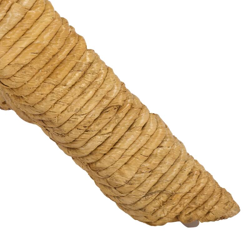 SAFAVIEH Couture Capri Anna Woven Water Hyacinth Ottoman