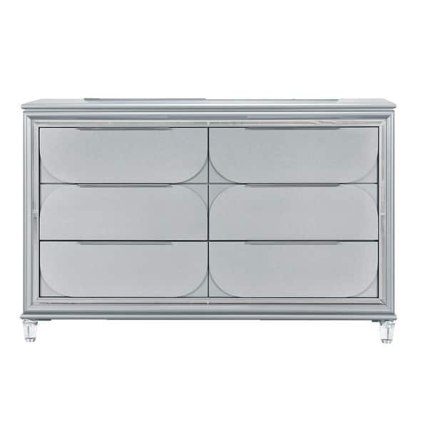 Caleb Silver Dresser - Bed Bath & Beyond - 40495646