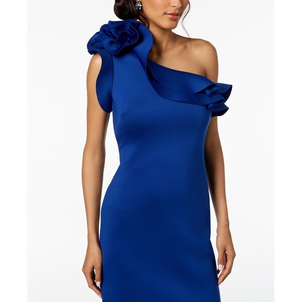 betsy and adam royal blue dress