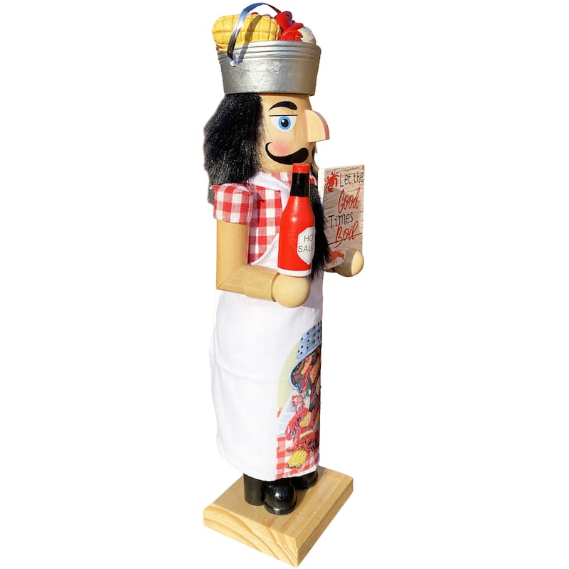 14" Let the Good Times Boil Nutcracker