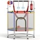 preview thumbnail 30 of 38, Gymax 6-in-1 Kids Trampoline Combo 55'' Toddler Play Activity Center