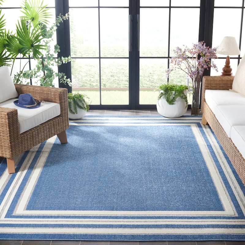 SAFAVIEH Cabana Pratima Indoor/Outdoor Waterproof Patio Backyard Rug