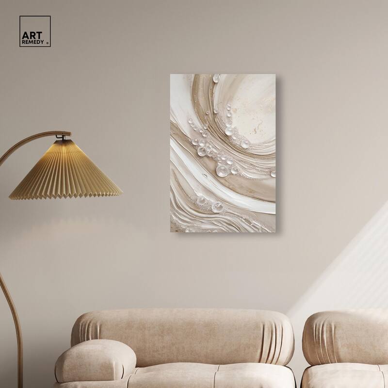 Chromatic Concretions I Canvas by Art Remedy, Gallery Wrapped