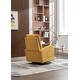 preview thumbnail 3 of 25, Jiada Upholstered Swivel Glider.Rocking Chair For Nursery