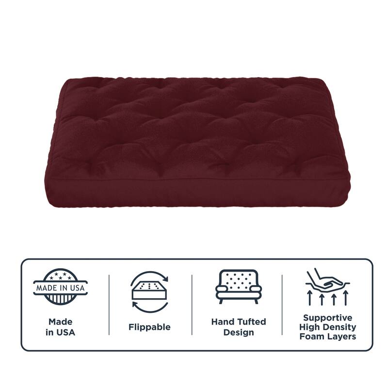 Loosh Home 12" Canvas Futon Mattress