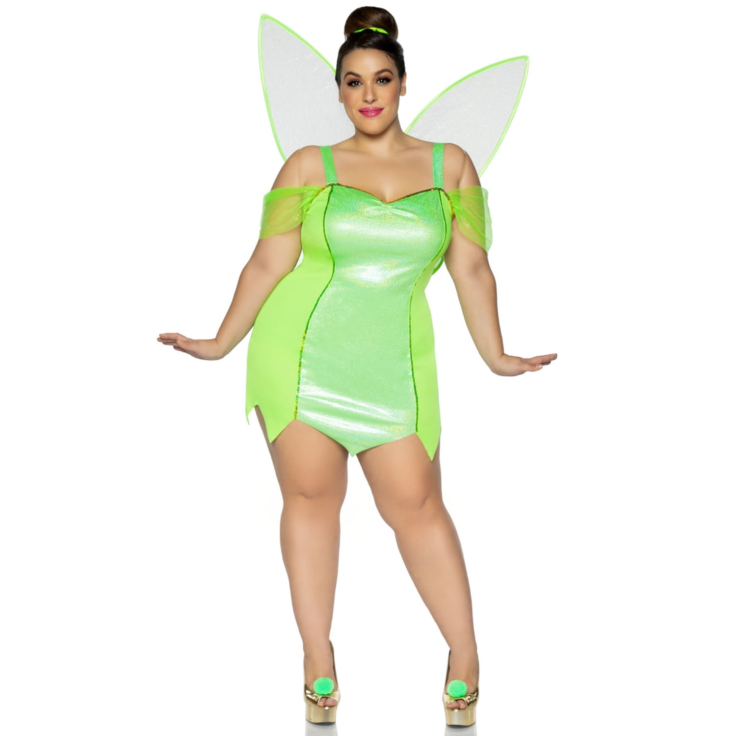 Ladies Fairy Nymph Pixie Halloween Fancy Dress Costume Outfit UK 8-26 Plus Size
