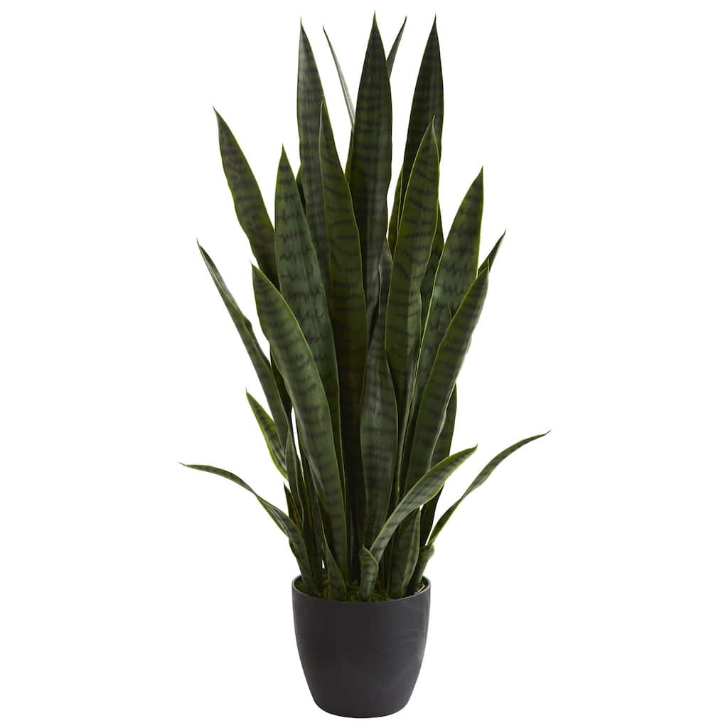 Artificial Dracaena Plant 45 Inch Indoor Faux Tree Home Decor - Green - 38