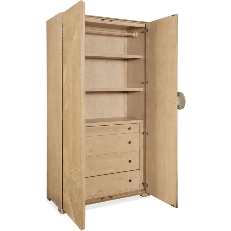 Hooker Furniture 6950-90013 Retreat 44" Wide 4 Drawer Maple and Oak