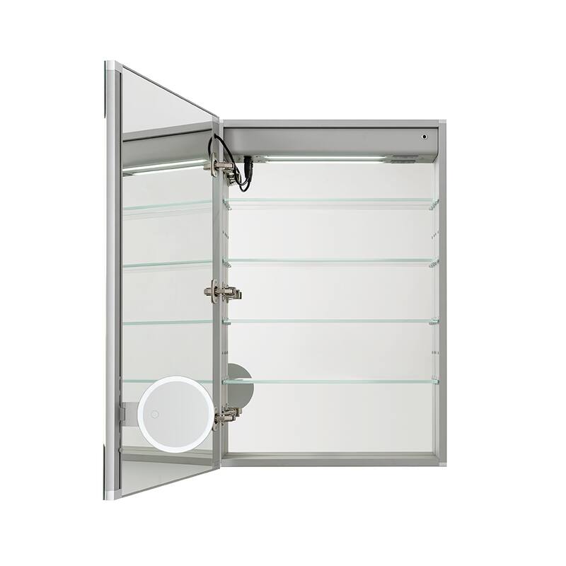Medicine Cabinet With Light 24W x 30H x 5D Left Hinge - 24"x32"/Left-Hinge