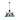 Tiffany-Style Mission Design 5-light Blackish Bronze Chandelier