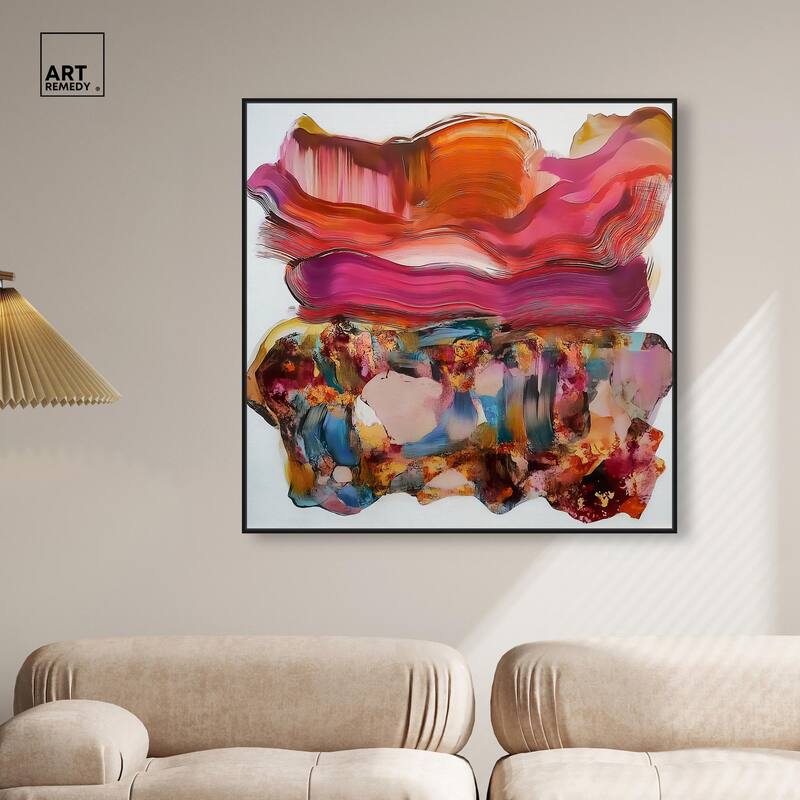 Flow State II Canvas by Art Remedy