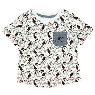 Shop Disney Little Boys 101 Dalmatians Allover Pattern T Shirt