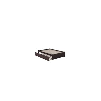Appeal Twin Panel Bed - Wood Veneer Frame - Dovetail Drawers - No Foundation Needed