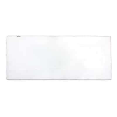 FABBRICA HOME Ultra-Soft Extra-Thick Non-Slip Memory Foam Long Bath Runner Mat 2 ft x 6 ft