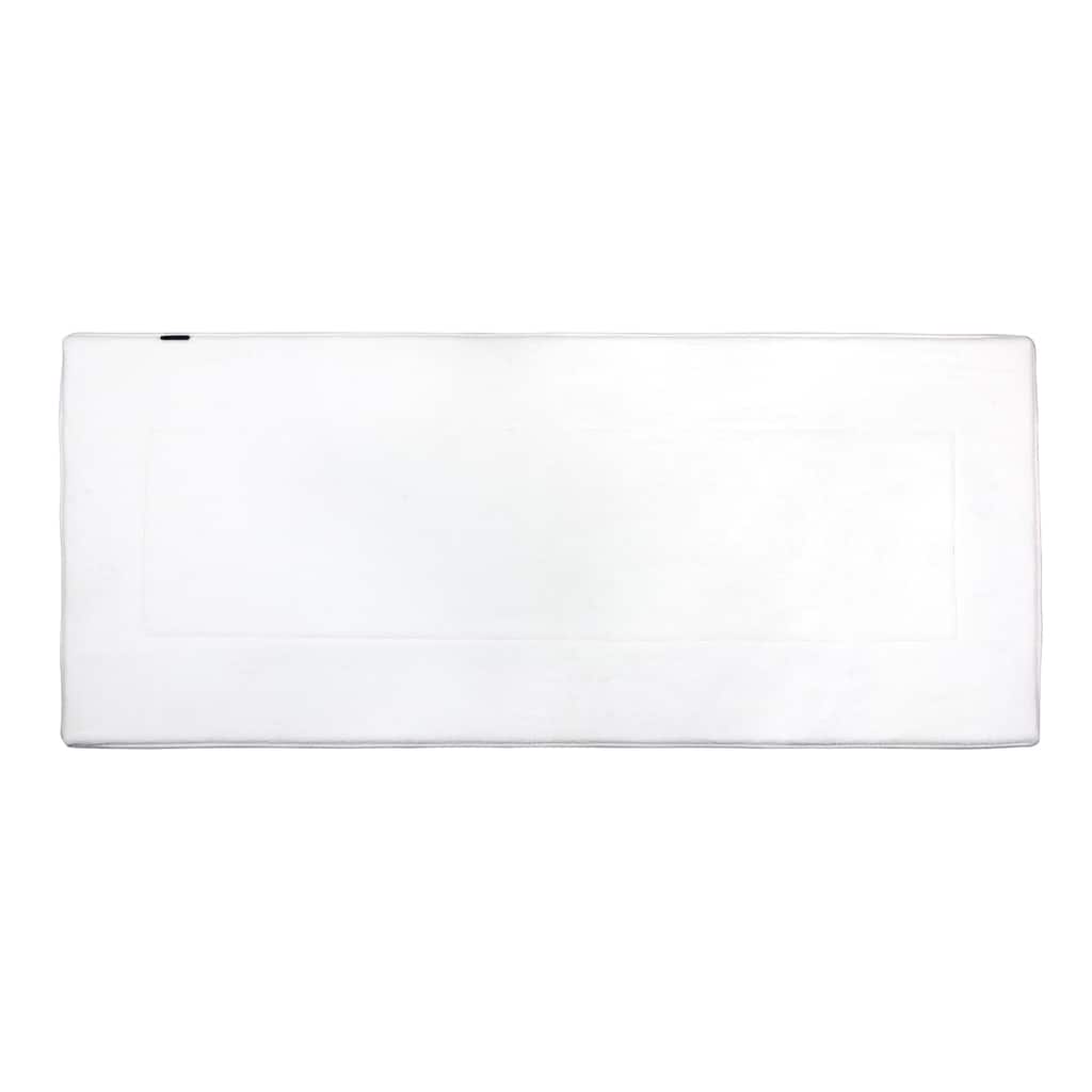 FABBRICA HOME Ultra-Soft Extra-Thick Non-Slip Memory Foam Long Bath Runner Mat 2 ft x 6 ft