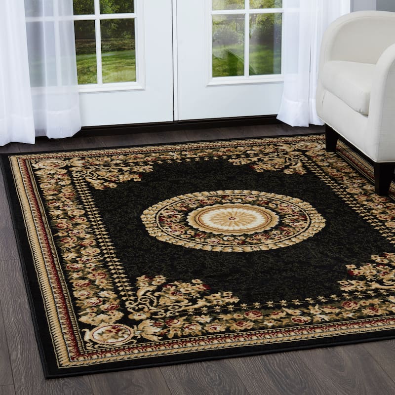 Home Dynamix Optimum Athens Traditional Border Area Rug