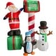 preview thumbnail 1 of 3, Fraser Hill Farm Welcome Christmas Mailbox with Christmas inflatables