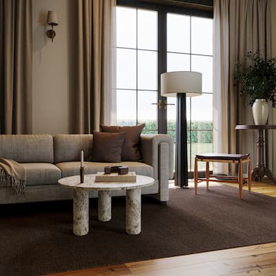 Nate Berkus Hollis Solid Wool Cozy Area Rug
