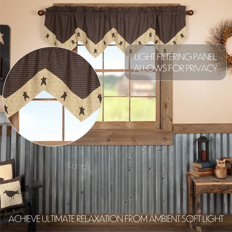 Kettle Grove Star Valance